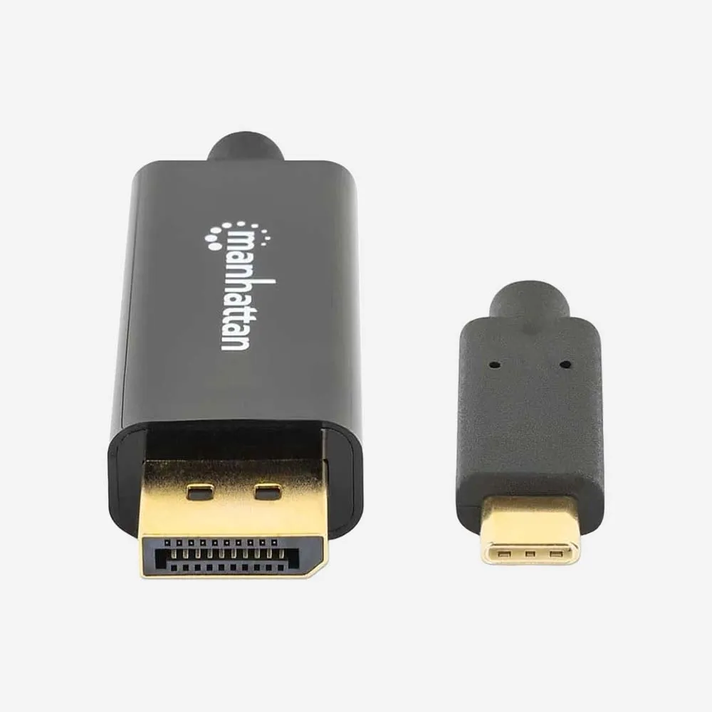 Manhattan 154260 USB-C to Display Port Adapter 4K 60Hz -1M (2).webp