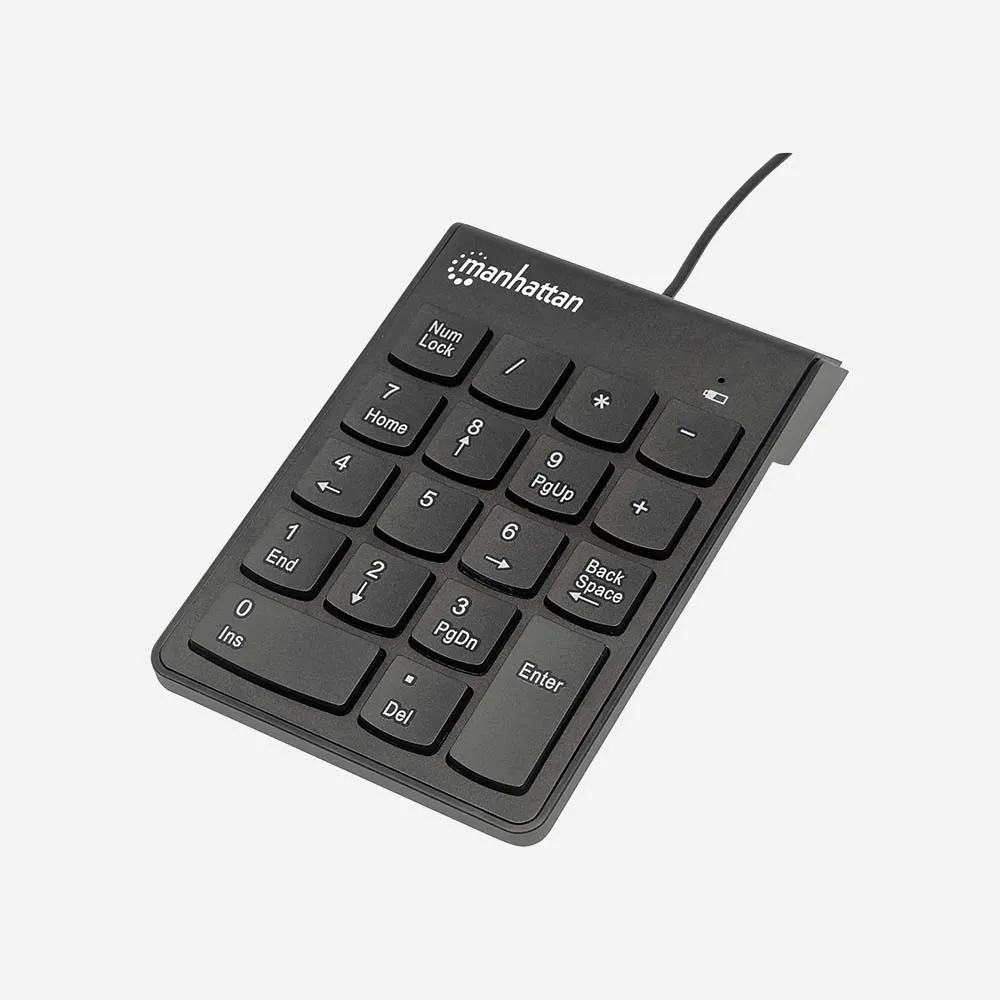 Manhattan Numeric Wireless Keypad -Black.webp