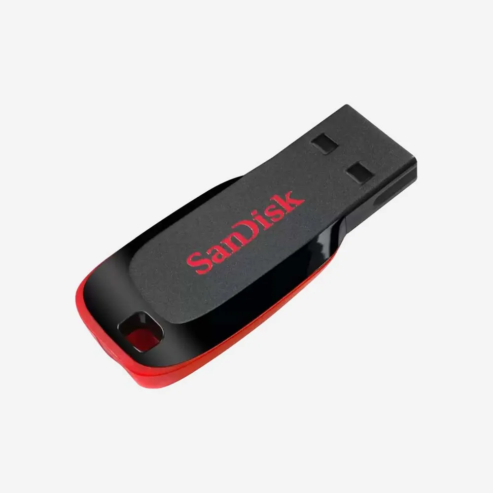 SanDisk Cruzer Blade USB Flash Drive - 128GB (Red).webp