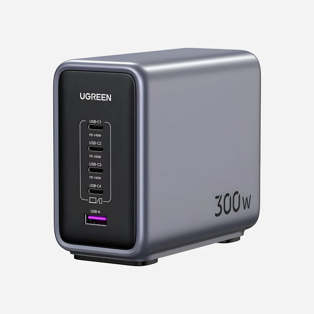 UGREEN-Nexode-GaN-Fast-Charger-300W,-4-Port-USB-C,-1-Port-USB-A.webp