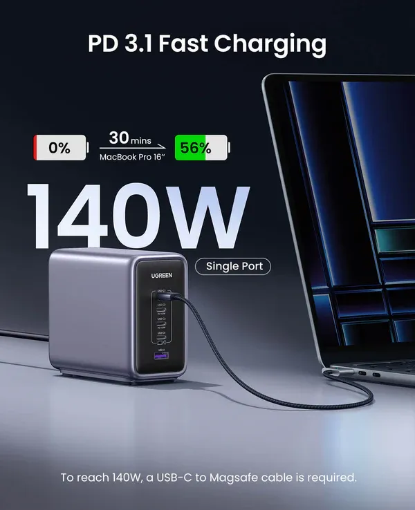 UGREEN Nexode GaN Fast Charger 300W-7.webp