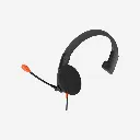 Meetion HP002U Single Headset Noise Cancelling Mic USB 1.8m Black-3.webp