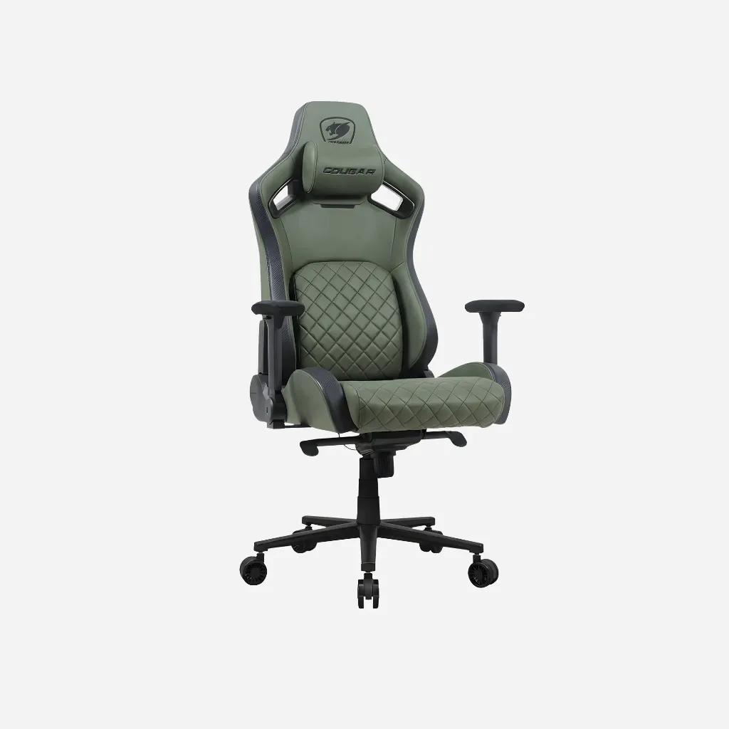 Cougar Defensor S Army Green F Gaming Chair 2.webp