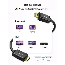 UGREEN DP Male to HDMI Male 4K 30Hz 5m Black (10204)-.webp
