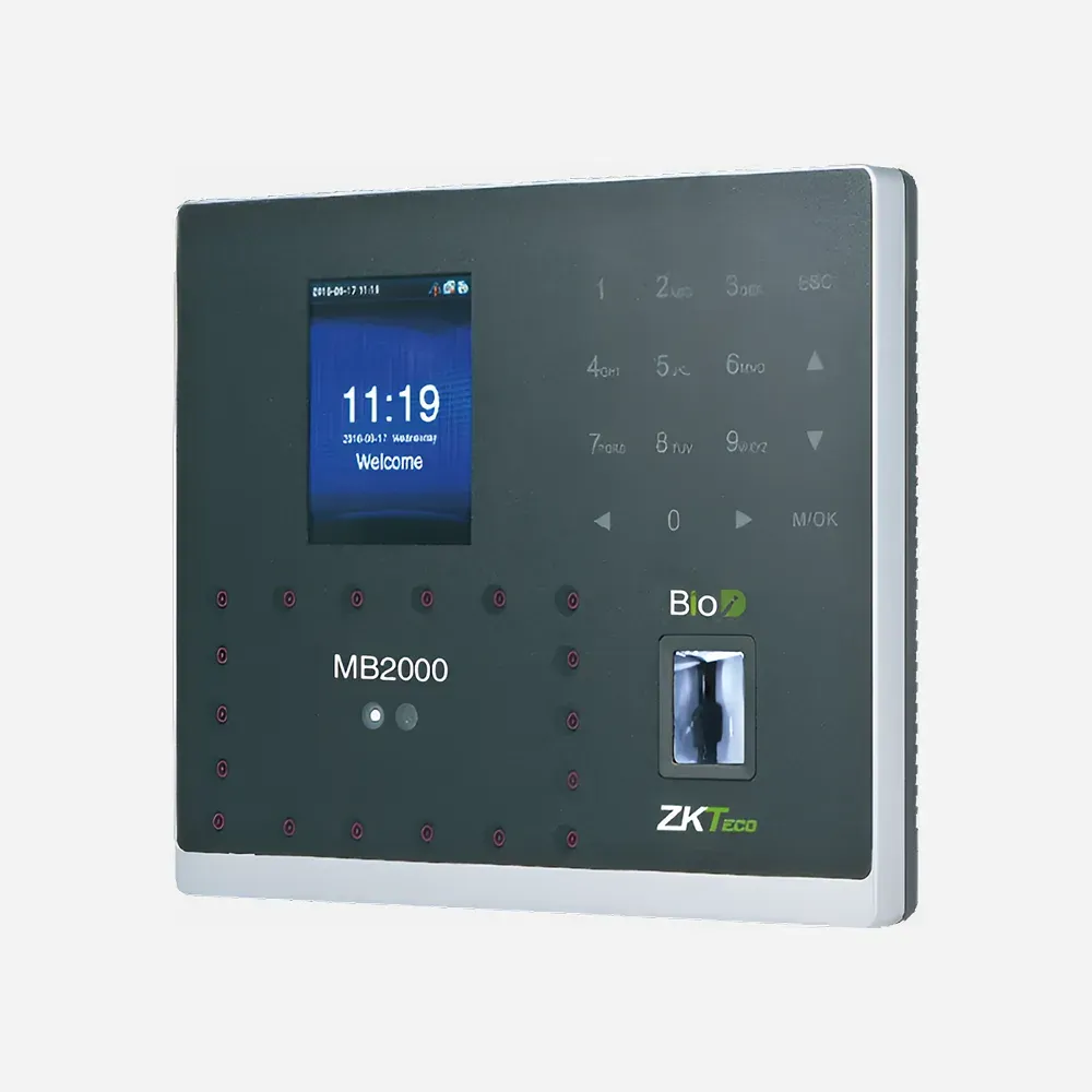 [MB2000] ZKTeco MB2000 Biometric Time Attendance Terminal – Fingerprint & Access Control (USB, WiFi).webp