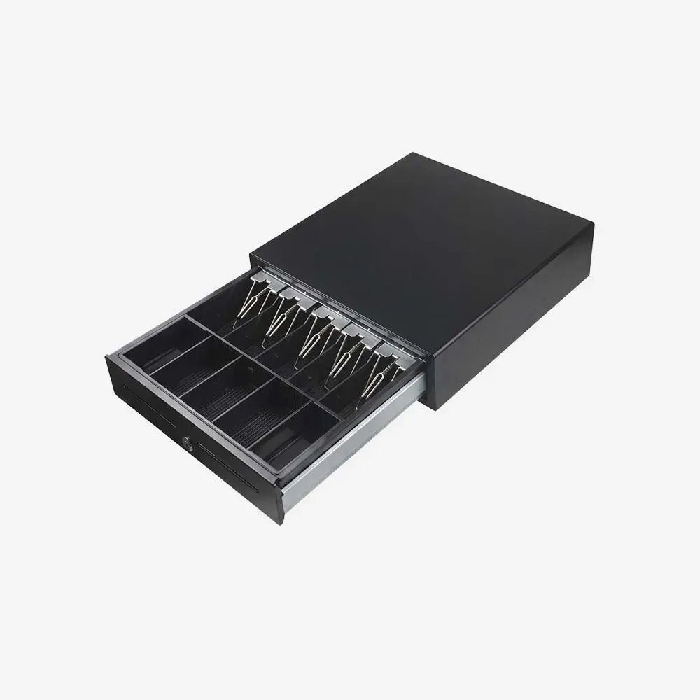 GSAN GS-405D 4B8C Electronic RJ11 RJ12 Auto-open Small Cash Drawer For POS (5).webp