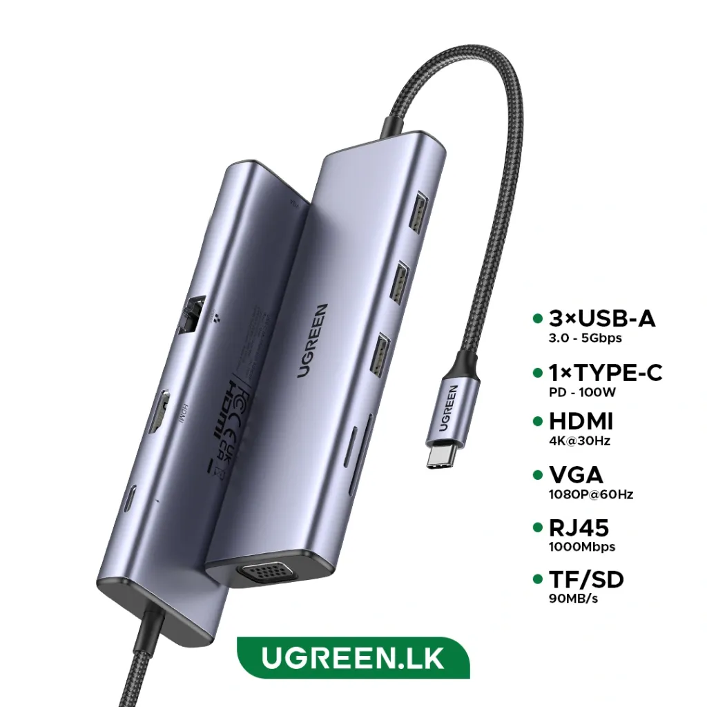 UGREEN-9-in-1-Type-C-Multifunction-Hub-Type-C-to-3xUSB-A-30-HDMI-VGA-RJ45-Gigabit-SDTF-PD-CM498-15600-1-Year-Warranty-ugreenlk_.webp