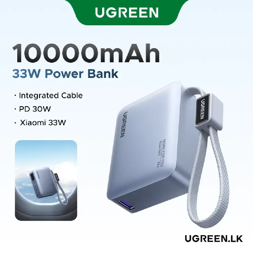 UGREEN-10000mAh-33W-Fast-Charging-Power-Bank-With-Type-C-Cable-75173B-PB584-Ugreen-Sri-lanka-ugreen.lk_3.webp
