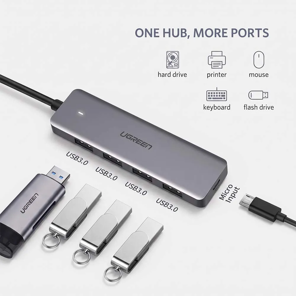 UGREEN 50985 5-in-1 USB-A3 Hub Adapter.webp