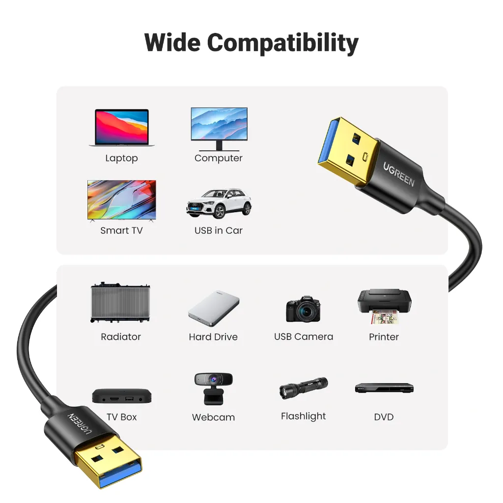 UGREEN-1Meter-USB-A-30-Male-to-Male-Cable-US128-10370-1-Year-warranty-ugreen-4.webp