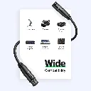 UGREEN-Cannon-Male-to-Female-Microphone-Extension-Audio-Cable-5m-Black-AV130-20712-1-Year-Warranty-Ugreen-7.webp