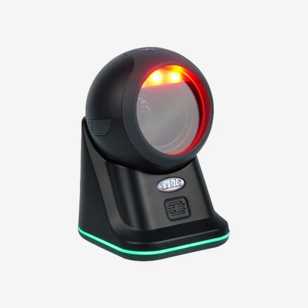 Syble XB-8505 2D Desktop Omni Barcode Scanner QR Reader | AlhazemTech