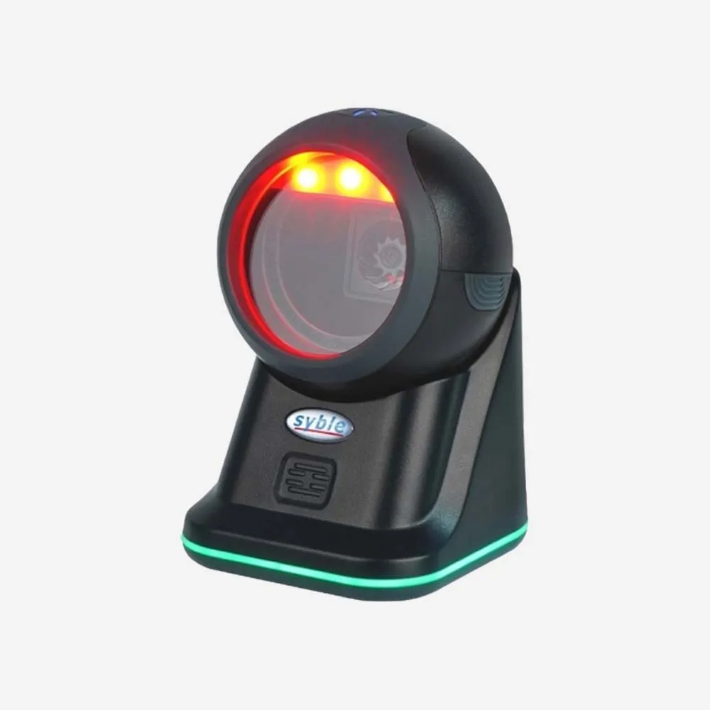 Syble XB-8505 2D Desktop Omni Barcode Scanner QR Reader | AlhazemTech