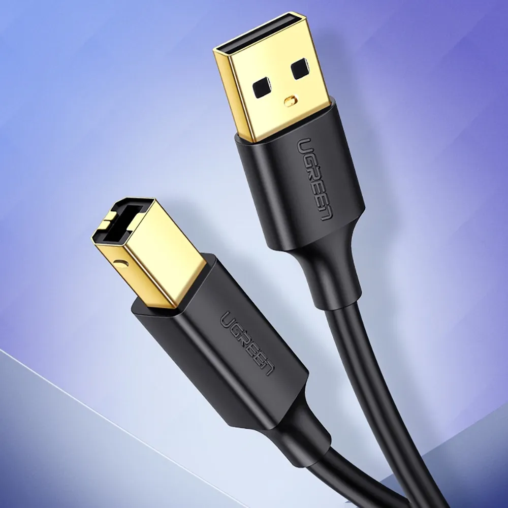 UGREEN US135 USB 2.0 AM to BM Print Cable 2M - 20847 (4).webp