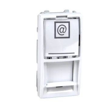 [MGU9.461.18] Schneider MGU9.461.18 RJ45 data connector cover module white