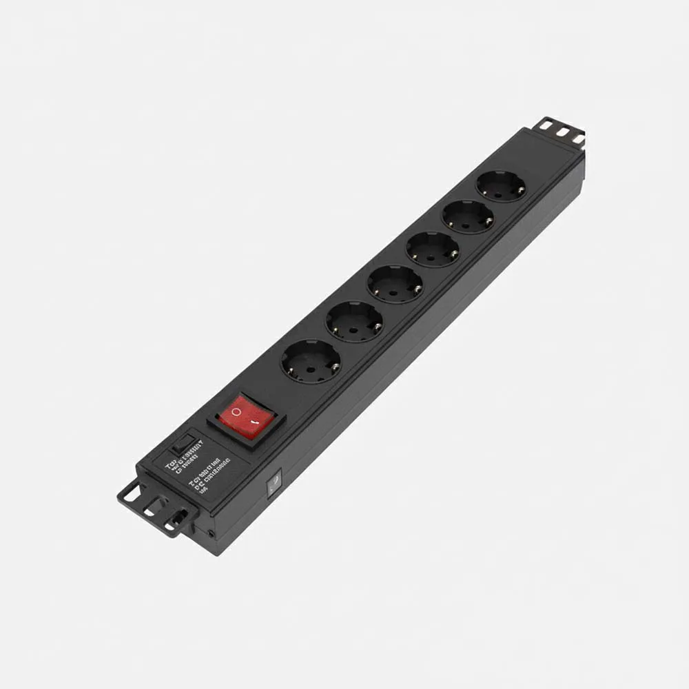 [PR-PDU-6] ProRack PDU 6 Socket 19-Inch Rack Mount Power Strip