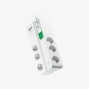 APC Performance Surge Arrest 6 outlets with 5V, 2.4A 2 port USB charger, 230V