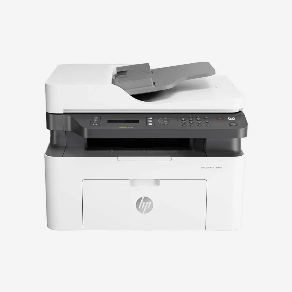 [4ZB84A] HP Laser 137fnw Multi function Printer