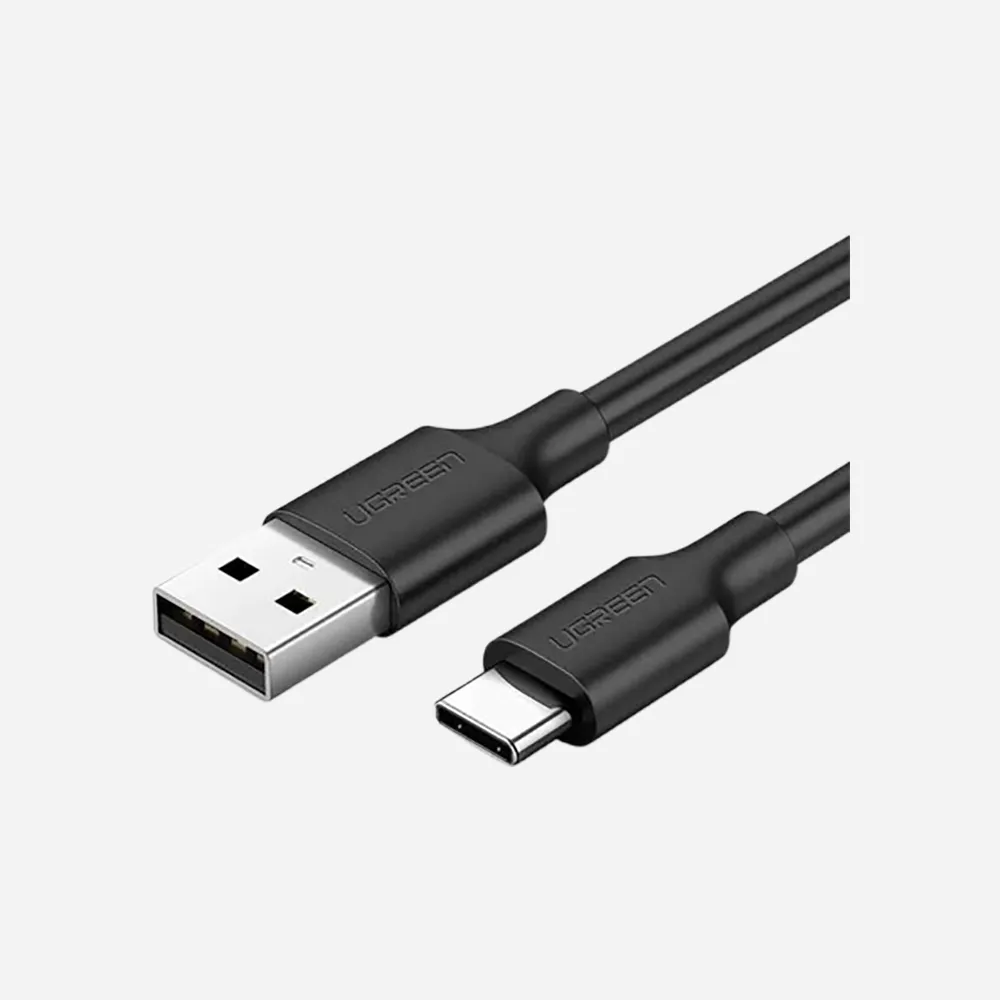 [60116] UGREEN USB-A to USB-C Fast Charging Cable 3A MAX Black - 60116