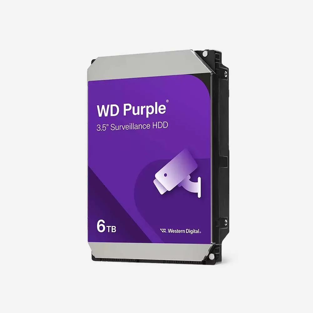 [WD64PURZ] WD Purple Surveillance Hard Drive - 6TB