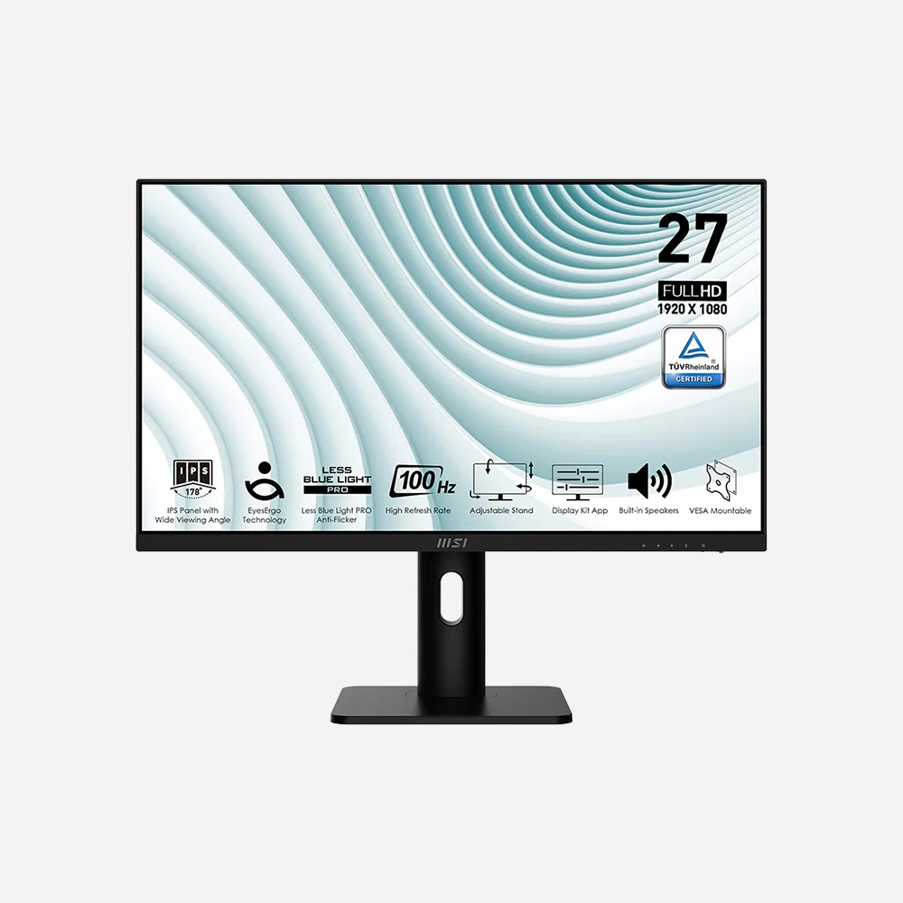شاشة MSI PRO MP273AP بحجم 27 بوصة FHD IPS