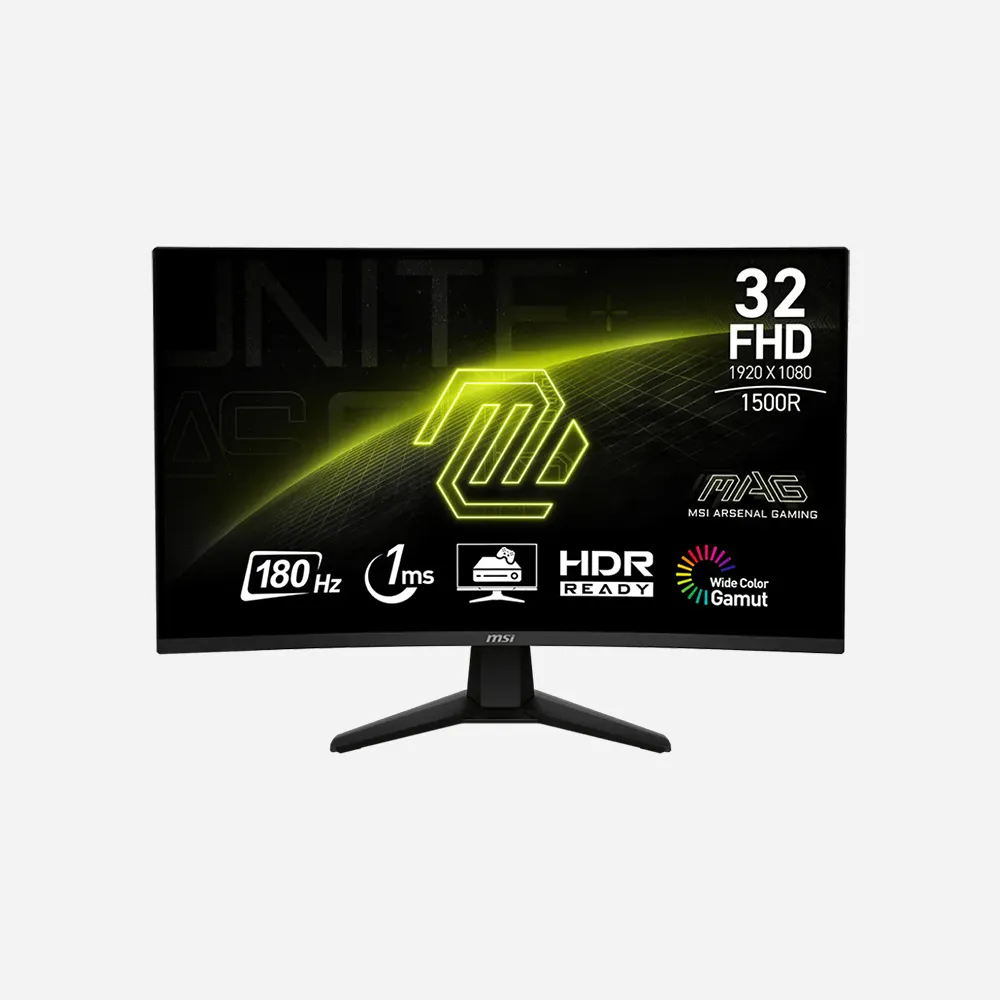 شاشة MSI MAG 32C6 بحجم 32 بوصة FHD VA للألعاب المنحنية