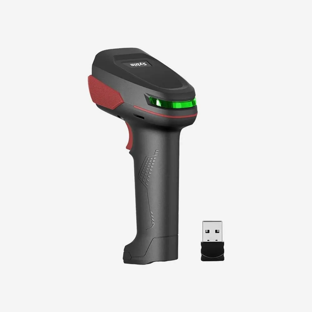 [XB-D35RB] Syble XB-D35RB 1D/2D Wireless Handheld POS Barcode Scanner – USB, Bluetooth