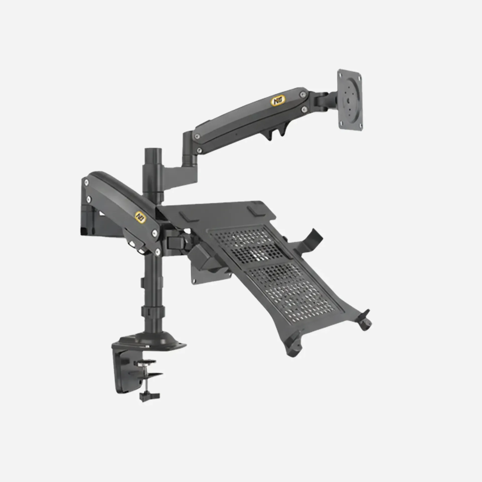 [1001671036] North Bayou H180-FP Dual LCD Monitor Laptop Stand
