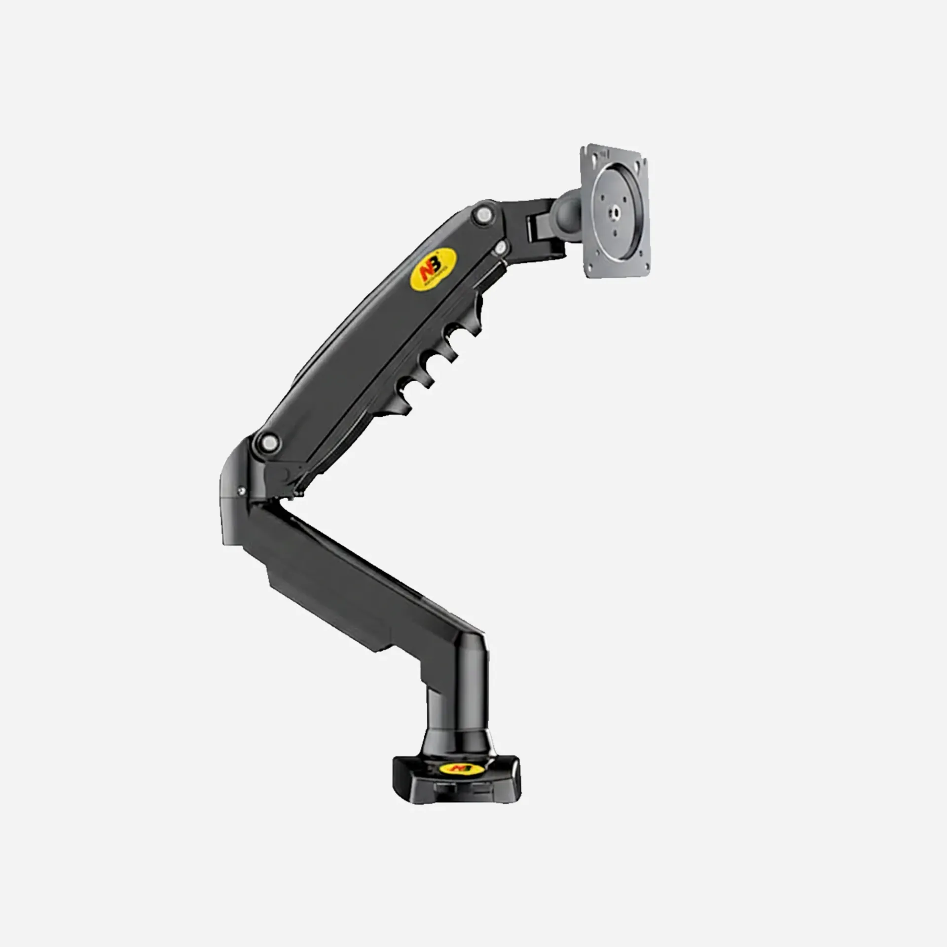 [1001671037] North Bayou F80 LCD Monitor Desk Stand Black