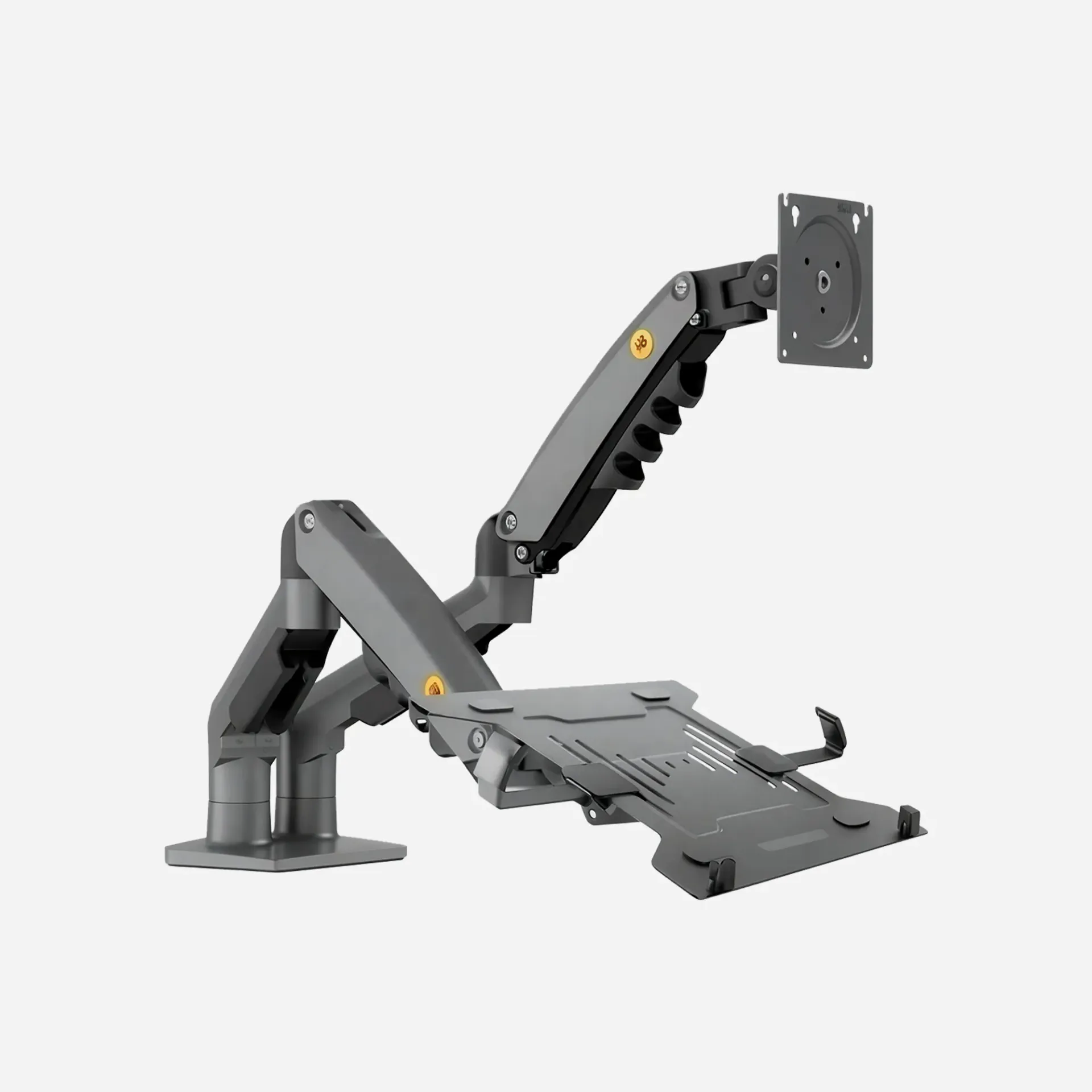 [1001671071] NORTH BAYOU F160-FP Dual LCD Monitor Laptop Desk Stand