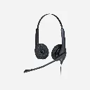 Jabra Biz 1500 Duo USB Wired Headset - Black