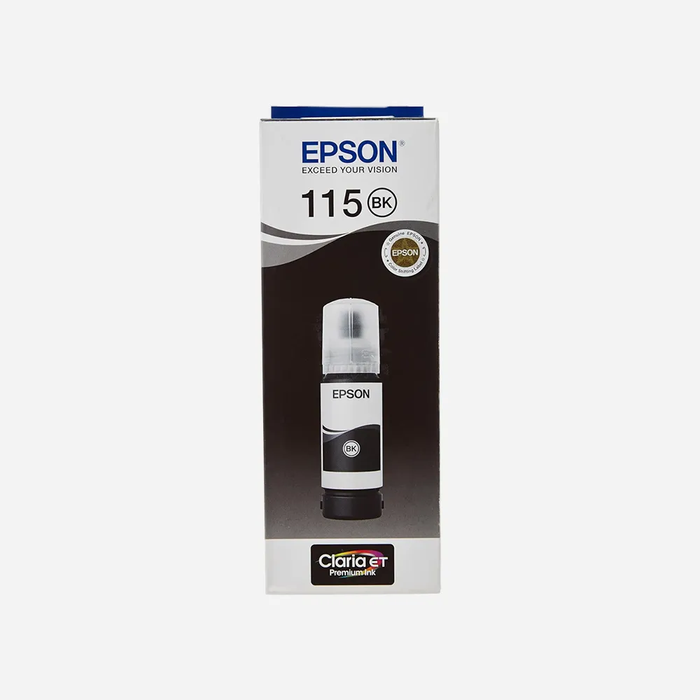[C13T07C14A] EPSON 115 EcoTank Pigment Black ink bottle (70 ML)