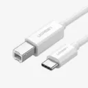 UGREEN 40417 USB-C to USB-B Printer Cable 1.5m White