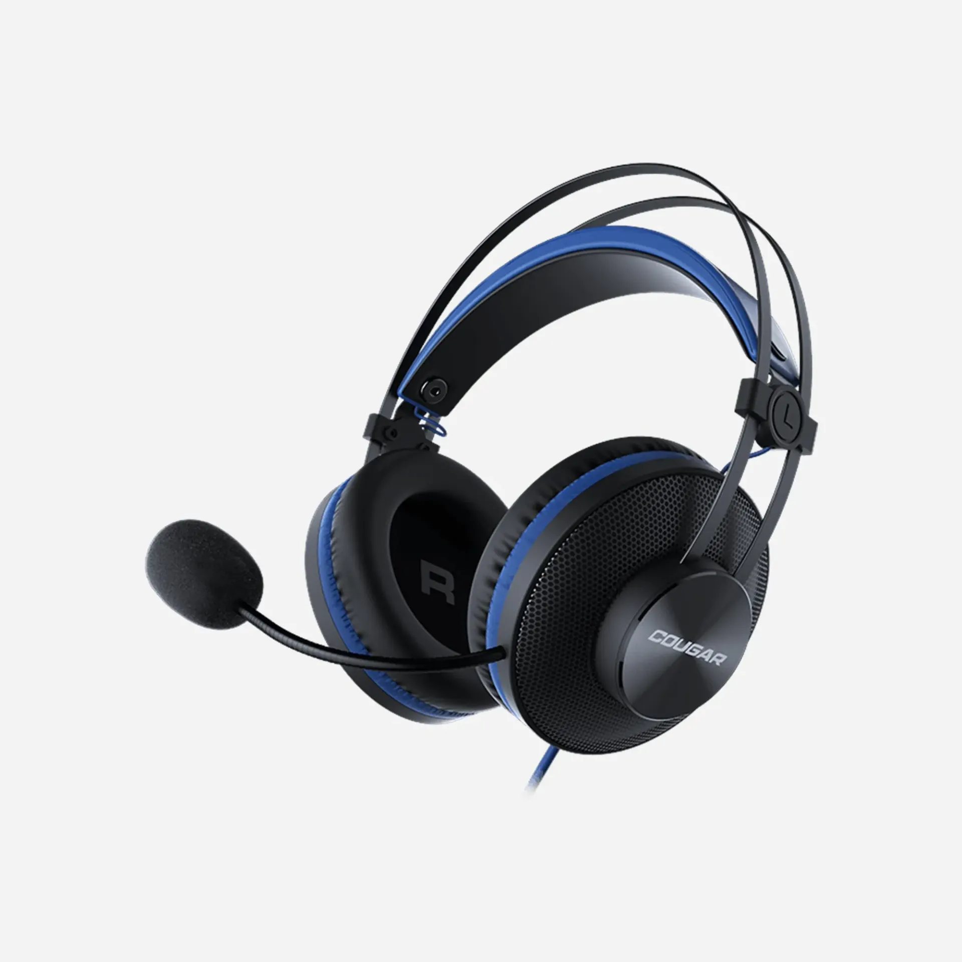 [3H350P40S.0001] Cougar Immersa Essential Wired Gaming Headset - Blue