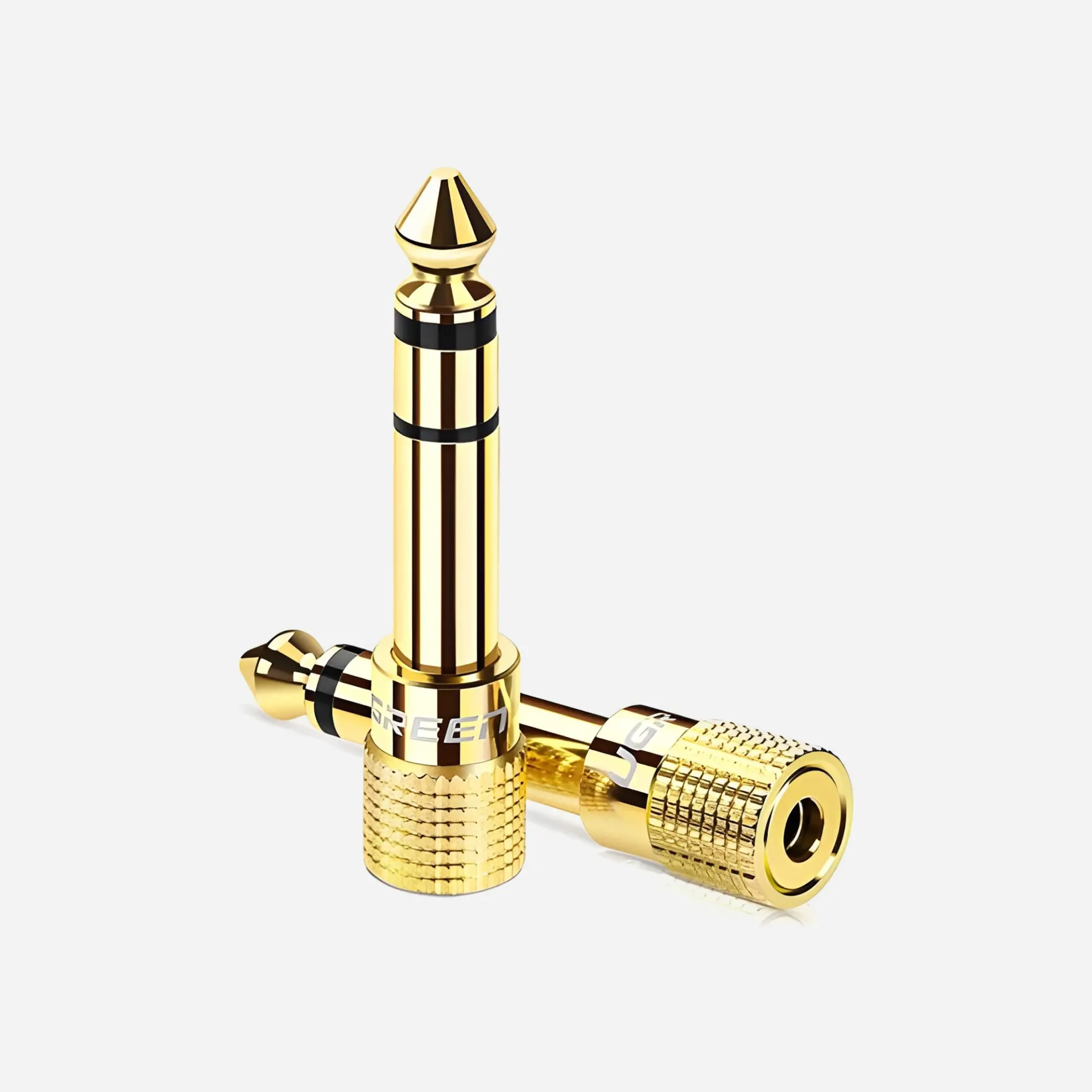 [20503] UGREEN 20503 6.3mm Male to 3.5mm Mini Female Gold Plated Jack Adapter