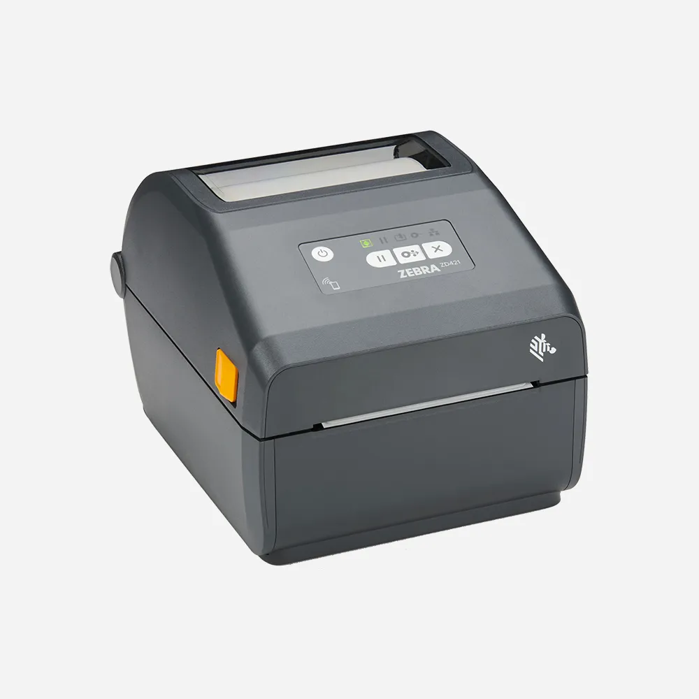 Zebra ZD421 4-Inch Direct Thermal Transfer Barcode Label Printer – Bluetooth