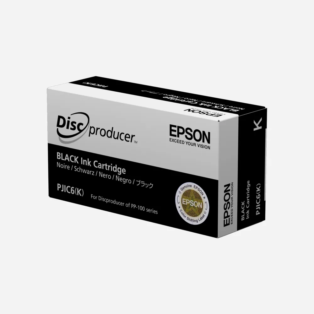 [C13S020693] EPSON ديسك بروديوسر حبر PJIC7(K)، أسود