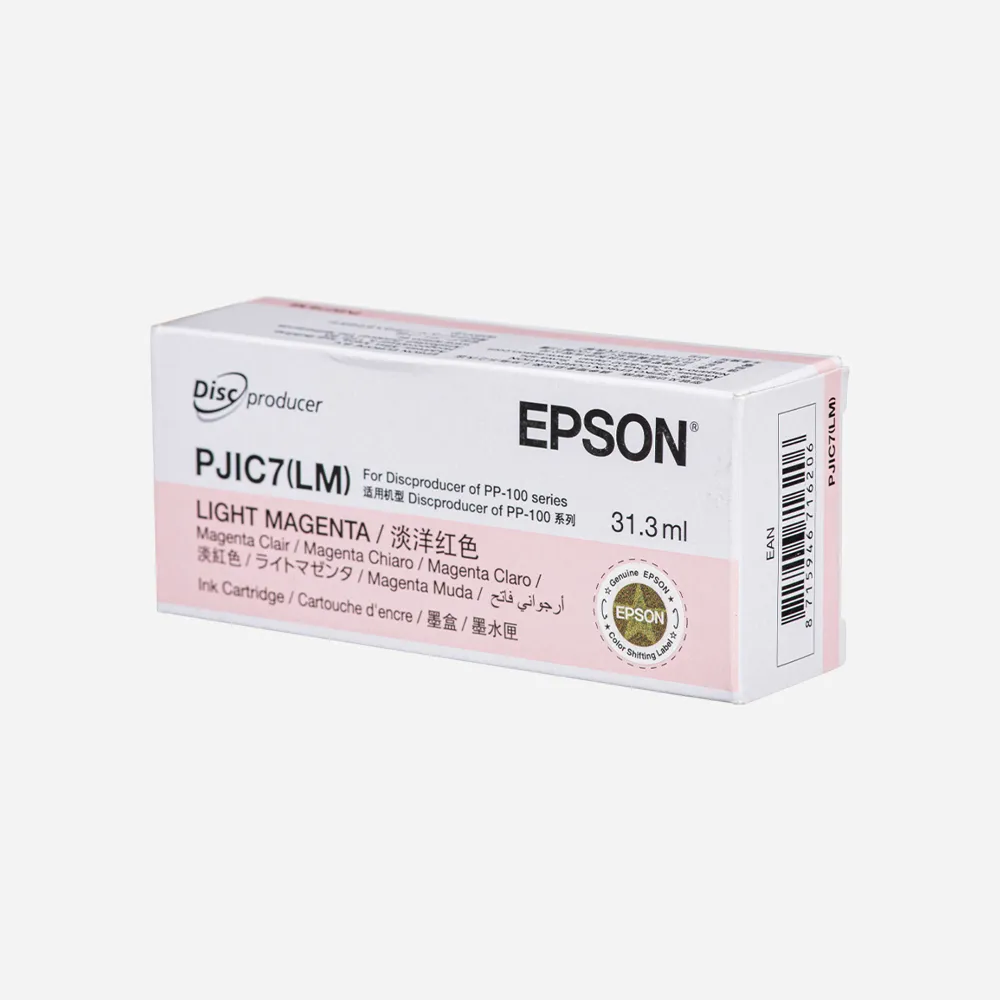 [C13S020690] EPSON Epson Discproducer Ink PJIC7(LM), Light Magenta