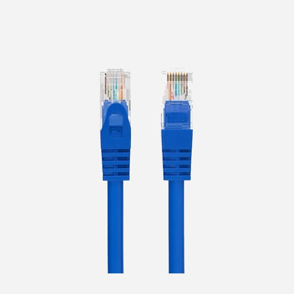 [PL-PC-U6-0.5BL] ProLink UNSHIELDED CAT6 PATCH CORD W/ T568B WIRING 0.5M LSZH Blue