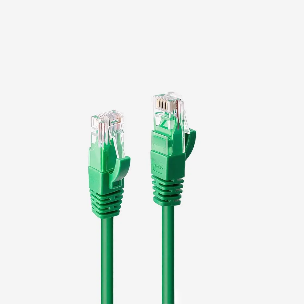 ProLink UNSHIELDED CAT6 PATCH CORD W/ T568B WIRING 0.5M LSZH Green