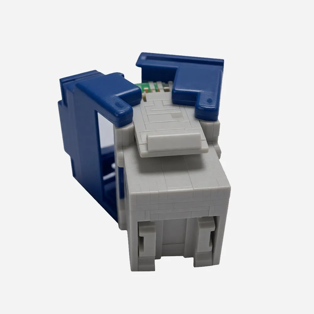 ProLink CAT6A UTP 10G keystone jack with shutter Toolless Connection Module