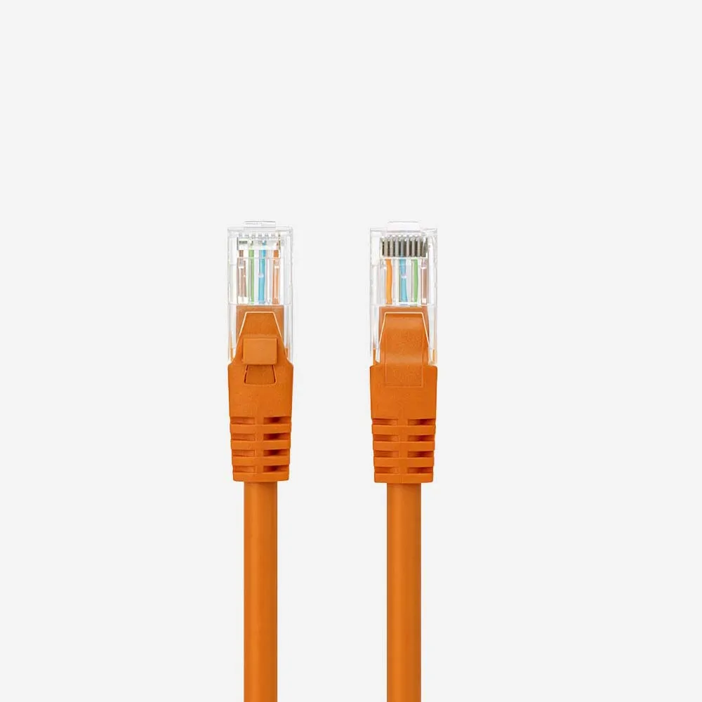 ProLink SHIELDED CAT6A S/FTP PATCH CORD W/ T568B WIRING 3M LSZH Orange