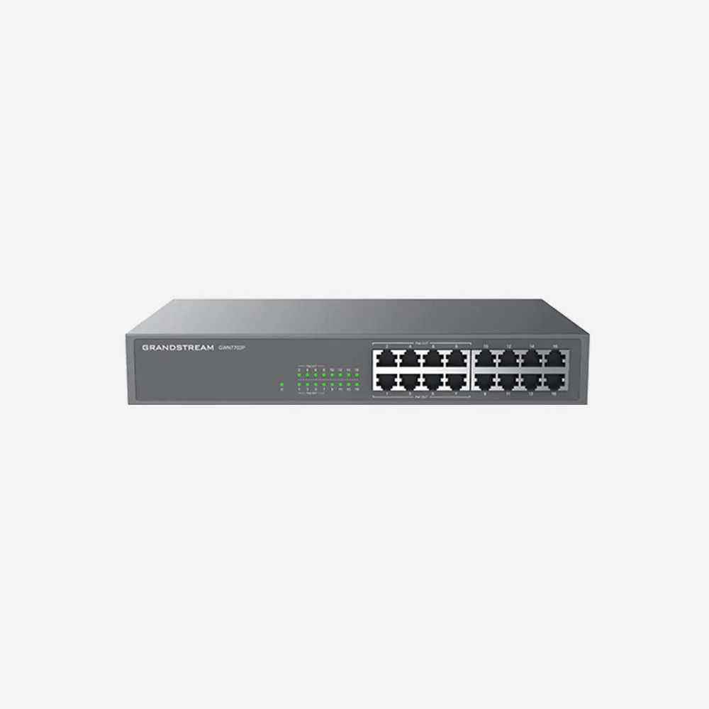 Grandstream GWN7702P 16-Ports Unmanaged Network Switch