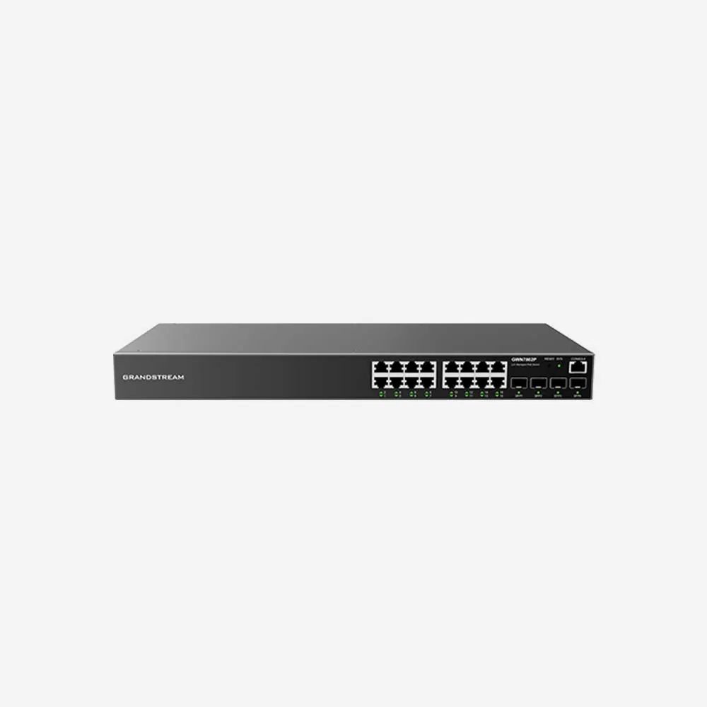 Grandstream GWN7802P 16-Ports Layer 2+ Managed Network Switch