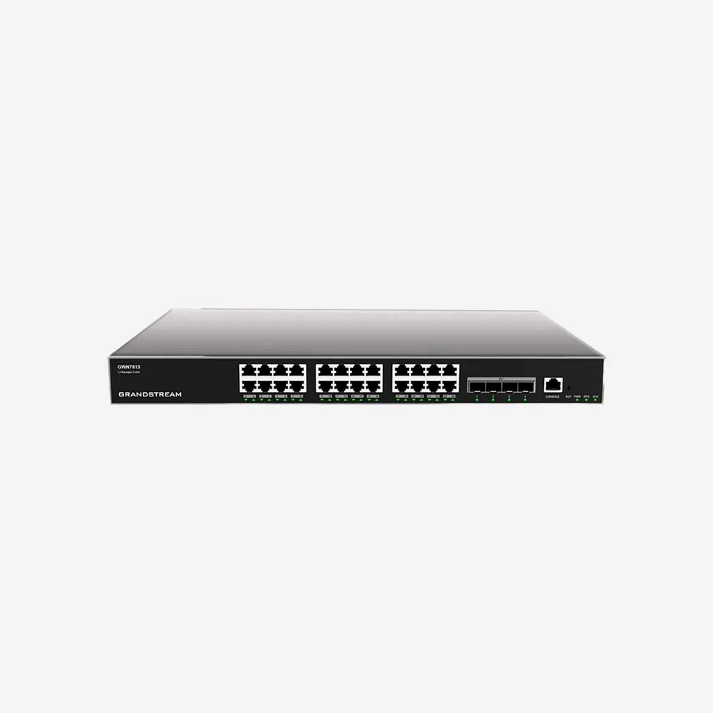 Grandstream GWN7813 24-Ports Layer 3 Managed Network Switch