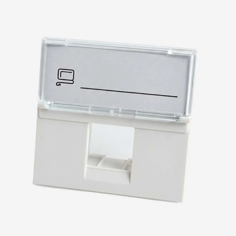 ProLink Clip Adapter 1 Port White 45*45