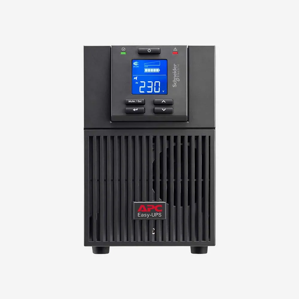 APC Easy SRV2KI UPS On-Line 2000VA/1600W Tower 230V 4x IEC C13 outlets Intelligent Card Slot LCD