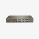 TENDA TEF1118P-16-150W Unmanaged Fast Ethernet PoE Switches (1000 Mbps)