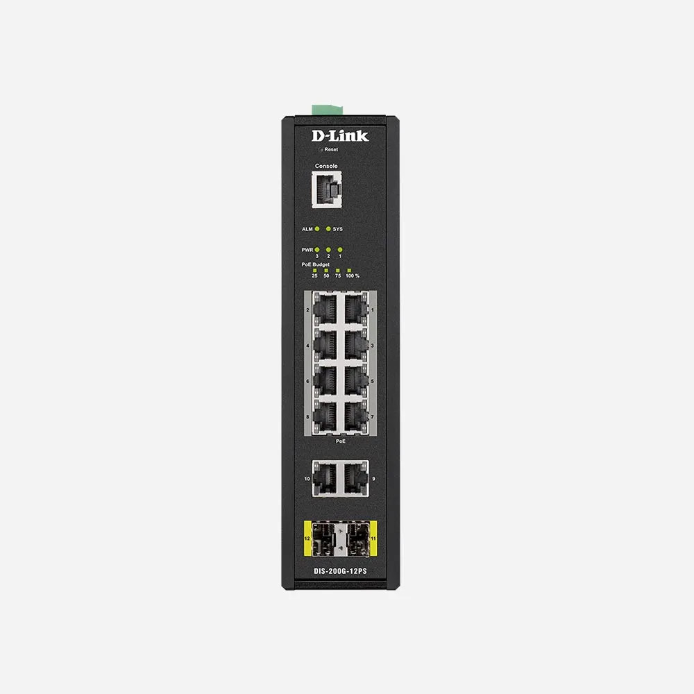 D-LINK DIS-200G-12PS/U Switch