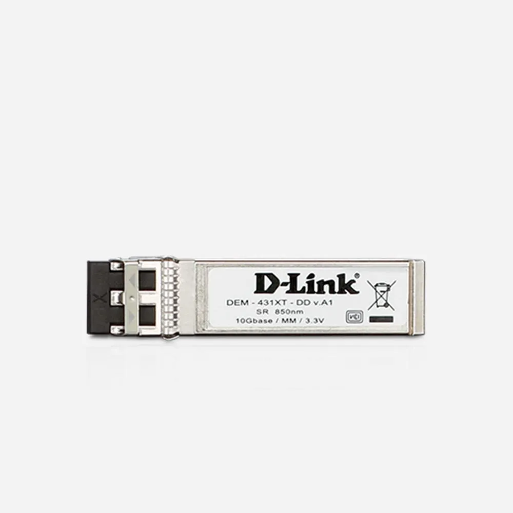 D-LINK DEM-431XT 10GBASE-SR SFP+ Multi-Mode Transceiver (300m)